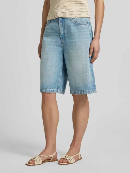 Zdjęcie produktu Bermudy z denimu z efektem znoszenia Jake*s Jeansowy niebieski