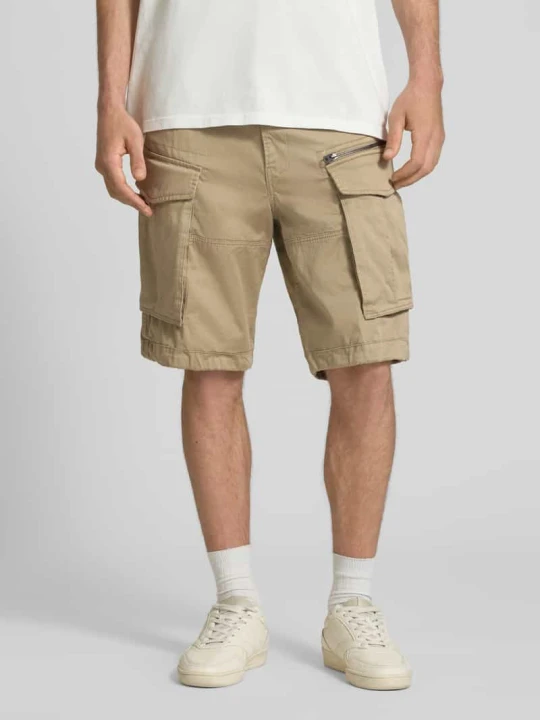 Zdjęcie produktu Bermudy z kieszeniami z patką model 'ROVIC ZIP' G-Star Raw Beżowy