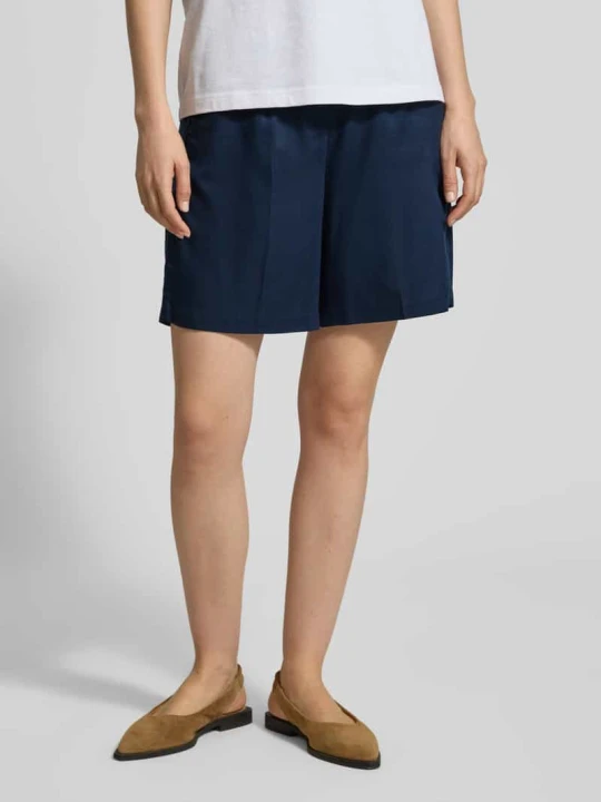 Zdjęcie produktu Bermudy z lyocellu o kroju regular fit Tom Tailor Granatowy