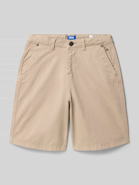 Zdjęcie produktu Bermudy z wpuszczanymi kieszeniami model 'OWEN' Jack&Jones Khaki