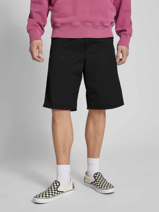 Zdjęcie produktu Bermudy z wpuszczanymi kieszeniami model ‘SIMPLE SHORT’ Carhartt WIP Czarny