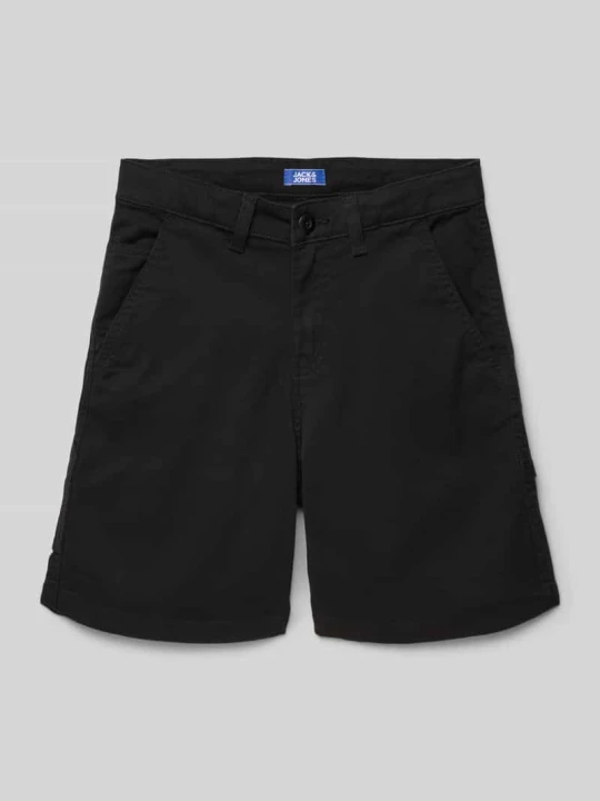 Zdjęcie produktu Bermudy z wpuszczanymi kieszeniami model ‘TONY’ Jack&Jones Czarny