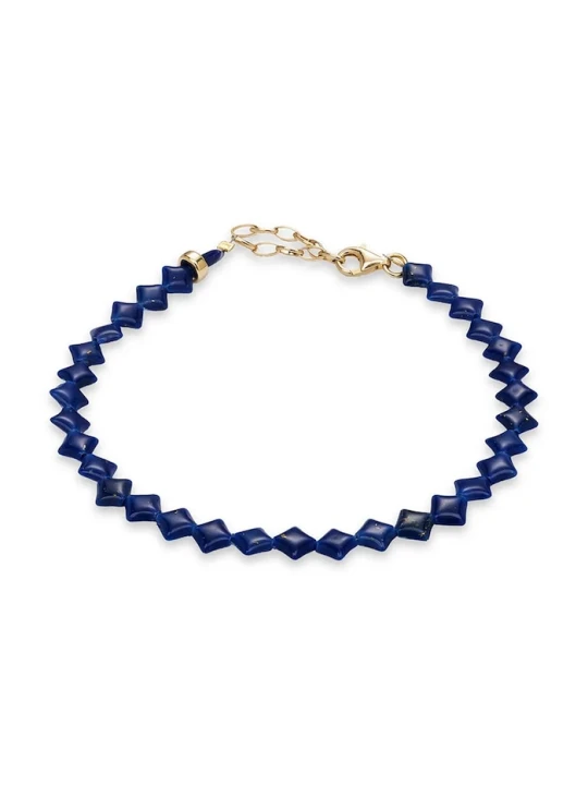 Zdjęcie produktu BERRIES bransoletka na kostkę damska Wiggler Anklet granatowy