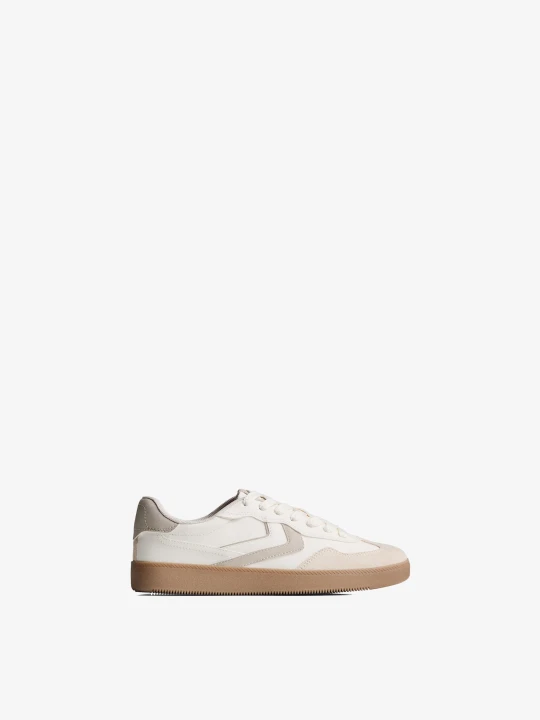 Zdjęcie produktu Bershka Buty Sportowe Retro Kobieta Biały