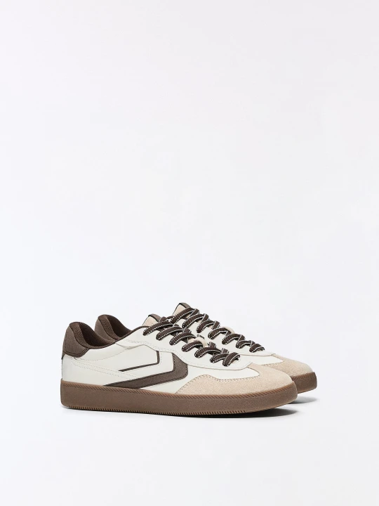 Zdjęcie produktu Bershka Buty Sportowe Retro Kobieta Kombinowany