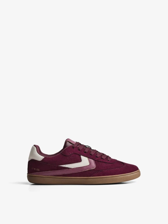 Zdjęcie produktu Bershka Buty Sportowe Retro Kobieta Rubinowy