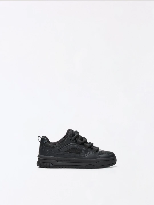 Zdjęcie produktu Bershka Buty Sportowe Typu Skate Mężczyzna Czarny