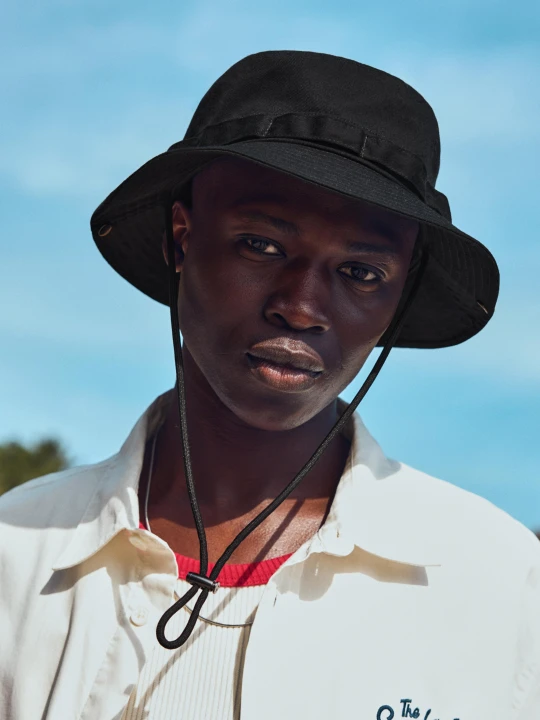 Zdjęcie produktu Bershka Czapka Bucket Mężczyzna Czarny