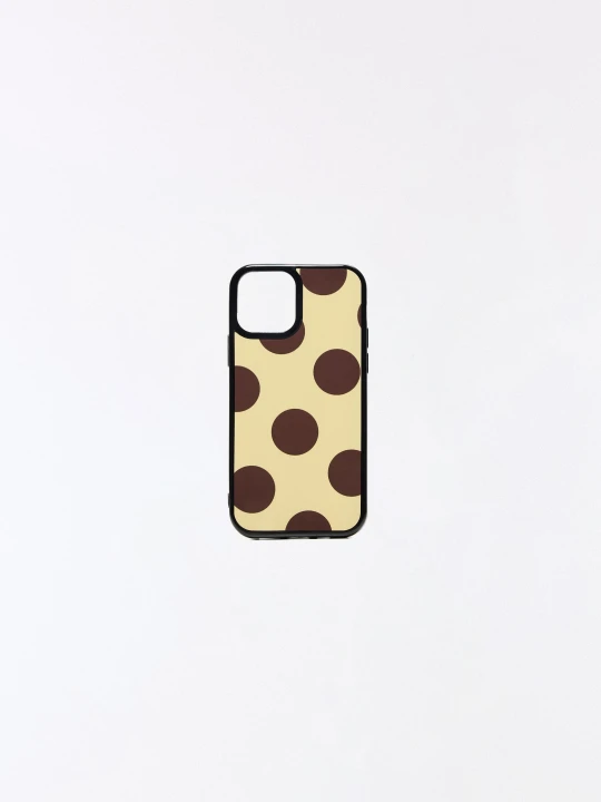 Zdjęcie produktu Bershka Etui Na Telefon W Kropki Kobieta Żółty