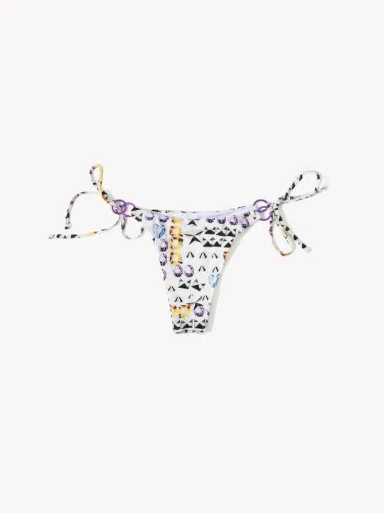 Zdjęcie produktu Bershka Figi Od Bikini Aries X Bershka Kobieta Szary
