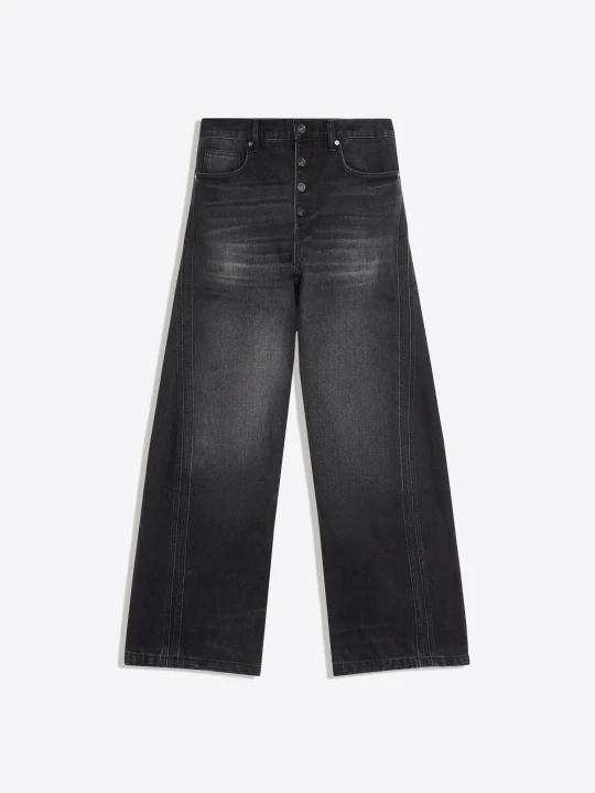 Zdjęcie produktu Bershka Jeansy Bootcut Mężczyzna Czarny