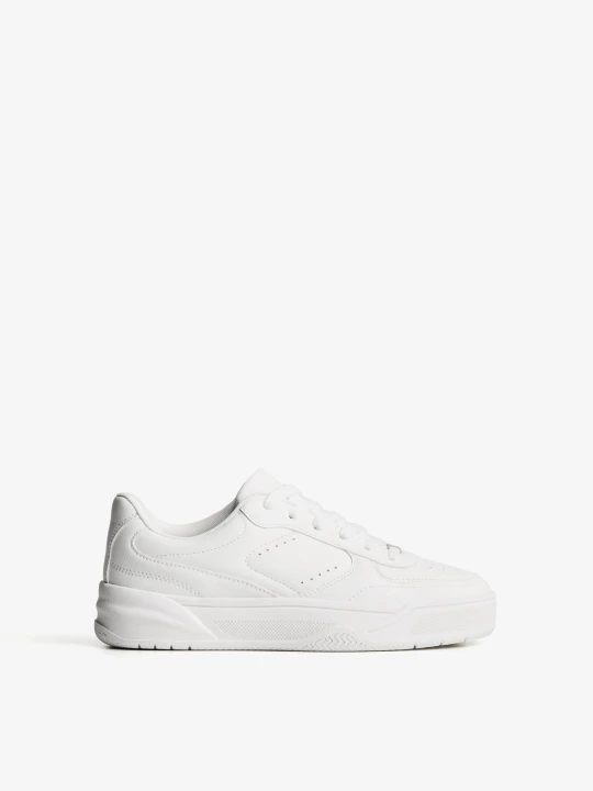 Zdjęcie produktu Bershka Klasyczne Buty Sportowe Kobieta Biały