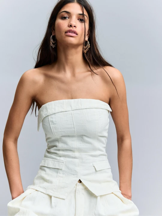 Zdjęcie produktu Bershka Kolczyki Z Medalionami Kobieta Złoty