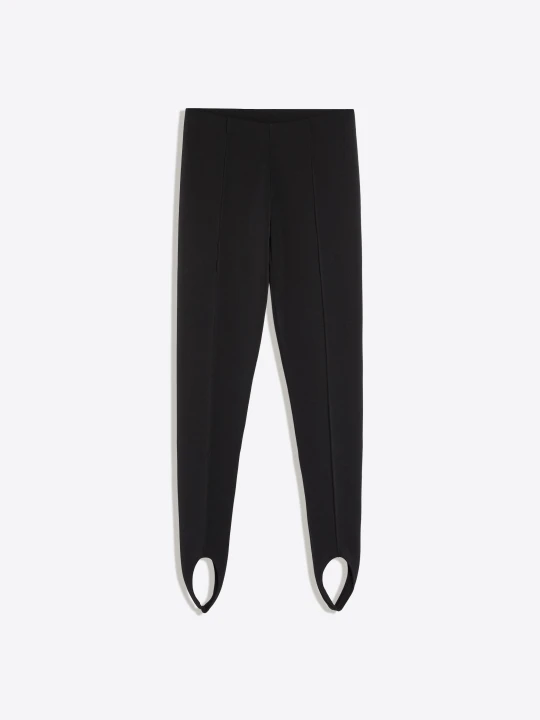 Zdjęcie produktu Bershka Legginsy Ze Strzemionami Kobieta Czarny