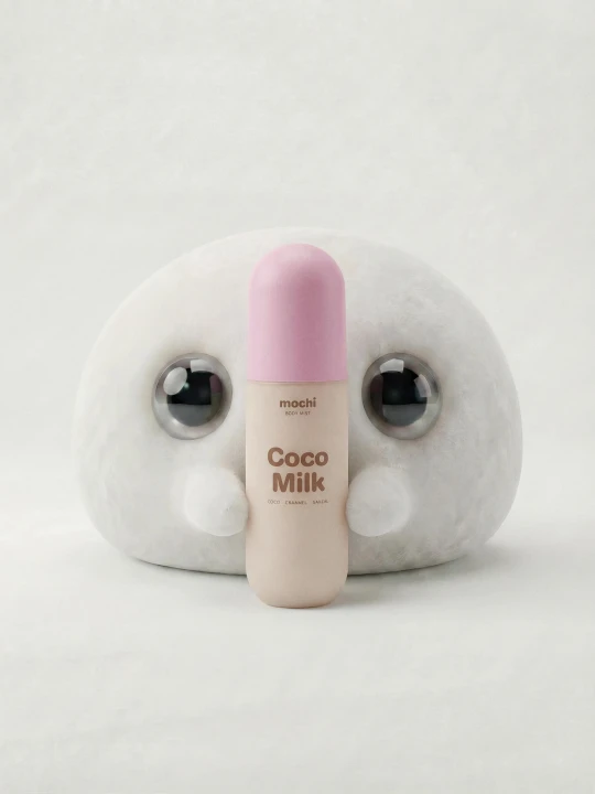 Zdjęcie produktu Bershka Mgiełka Do Ciała Mochi Coco Milk 150 Ml Kobieta Biały Złamany