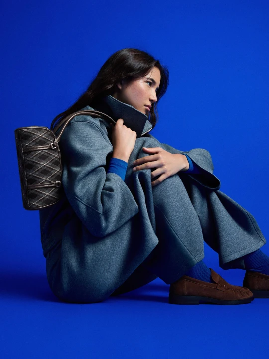 Zdjęcie produktu Bershka Mini Torebka Typu Bowling Kobieta Brązowy