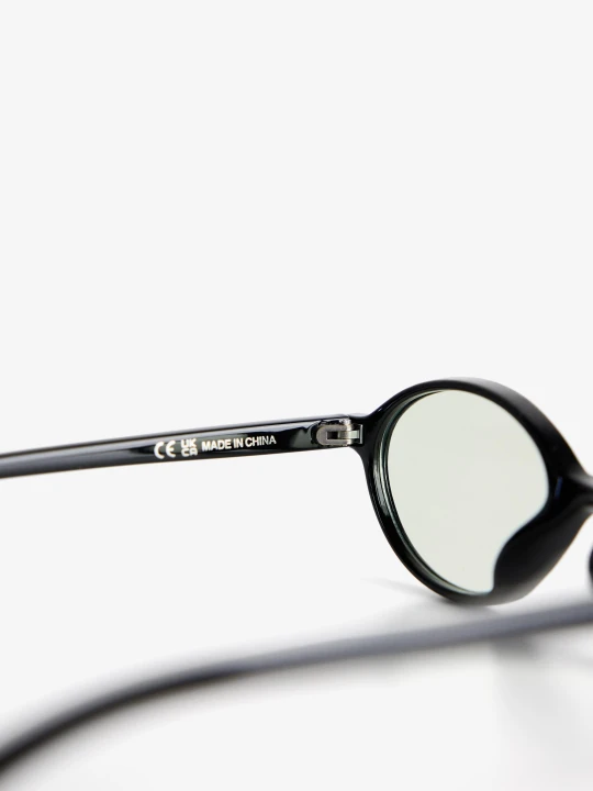 Zdjęcie produktu Bershka Okulary Z Filtrem Światła Niebieskiego Kobieta Czarny