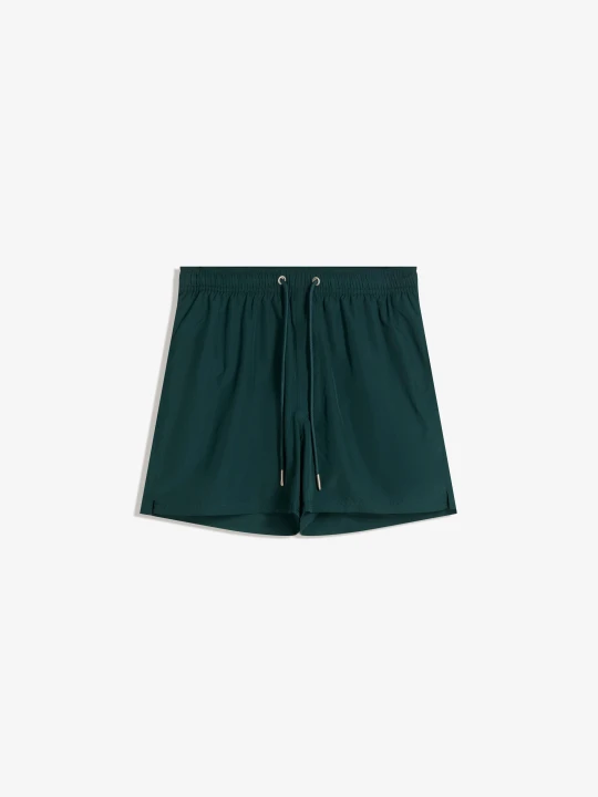 Zdjęcie produktu Bershka Podstawowy Strój Kąpielowy Mężczyzna Zielony