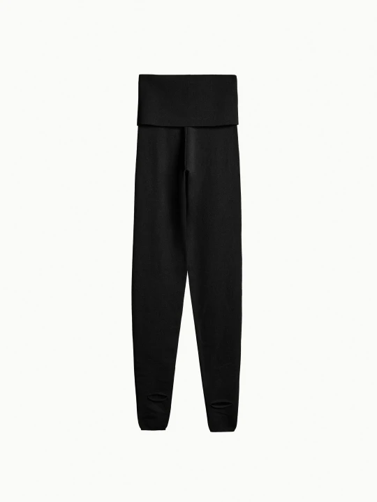 Zdjęcie produktu Bershka Spodnie Fuseaux Kobieta Czarny