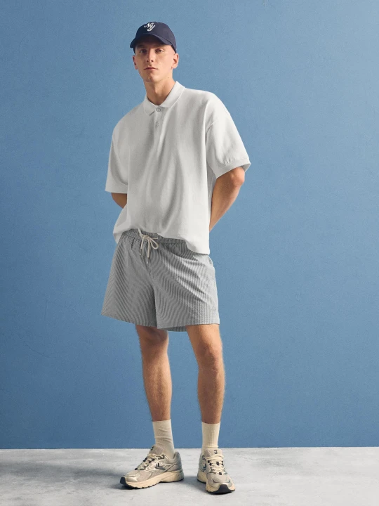 Zdjęcie produktu Bershka Strój Kąpielowy Boxy Mężczyzna Zielony