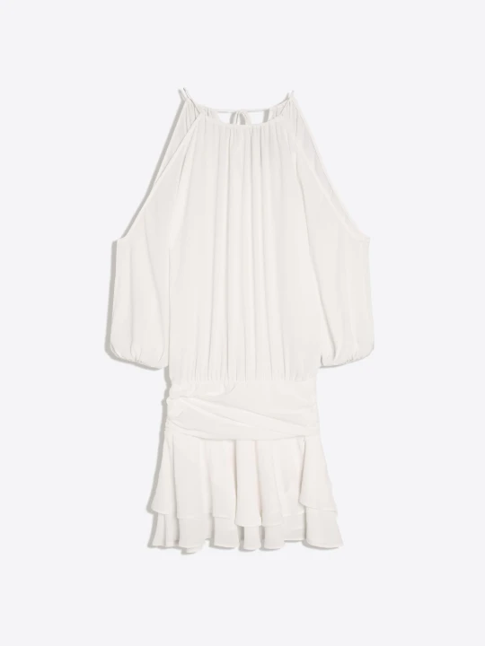 Zdjęcie produktu Bershka Sukienka Mini W Stylu Boho Kobieta Beżowy