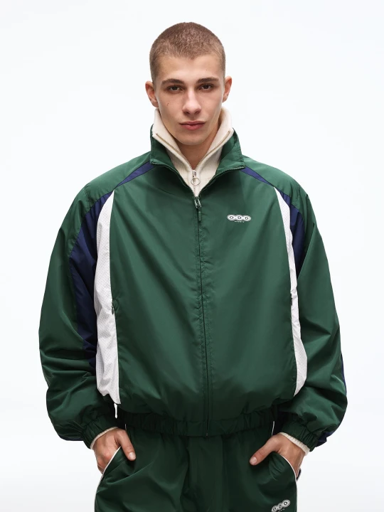 Zdjęcie produktu Bershka Techniczna Kurtka Sportowa Mężczyzna Zielony