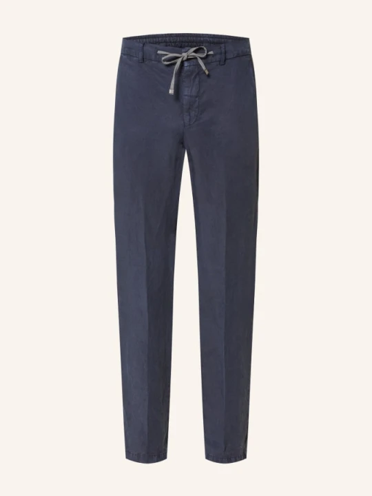 Zdjęcie produktu Berwich Chino Regular Fit Z Lnem blau GRANATOWY