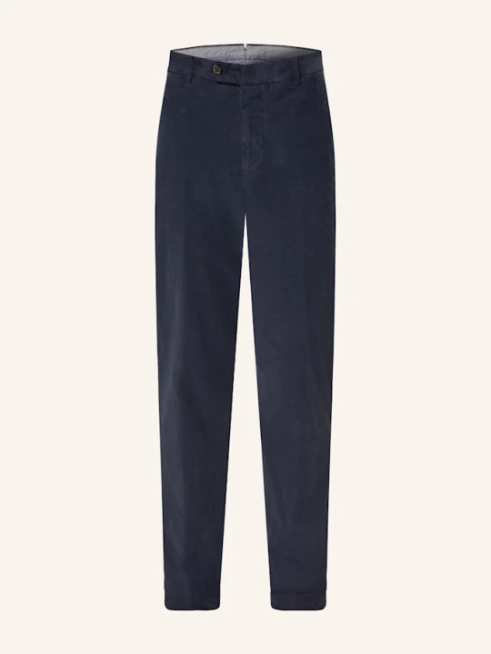 Zdjęcie produktu Berwich Chinosy Ze Sztruksu Retro Contemporary Fit blau GRANATOWY