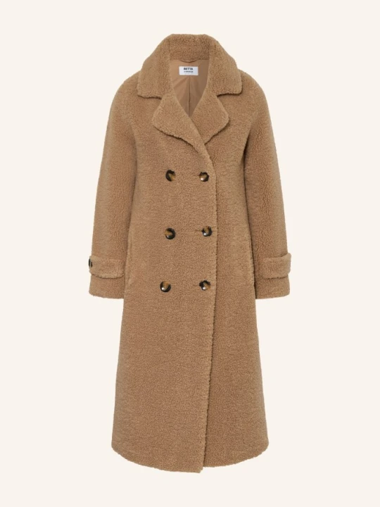 Zdjęcie produktu Betta Corradi Płaszcz Ze Sztucznego Futra beige