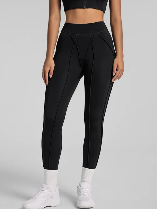 Zdjęcie produktu BetterMe legginsy sportowe damskie Contour Stitch czarny