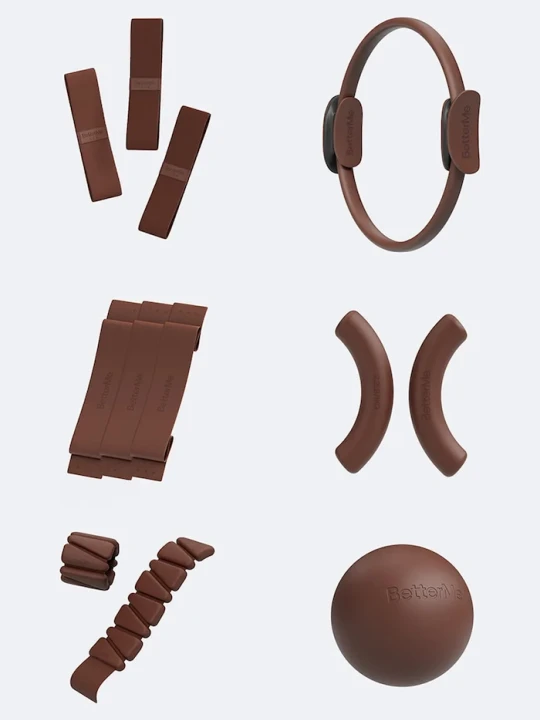 Zdjęcie produktu BetterMe zestaw do ćwiczeń Full Body brązowy