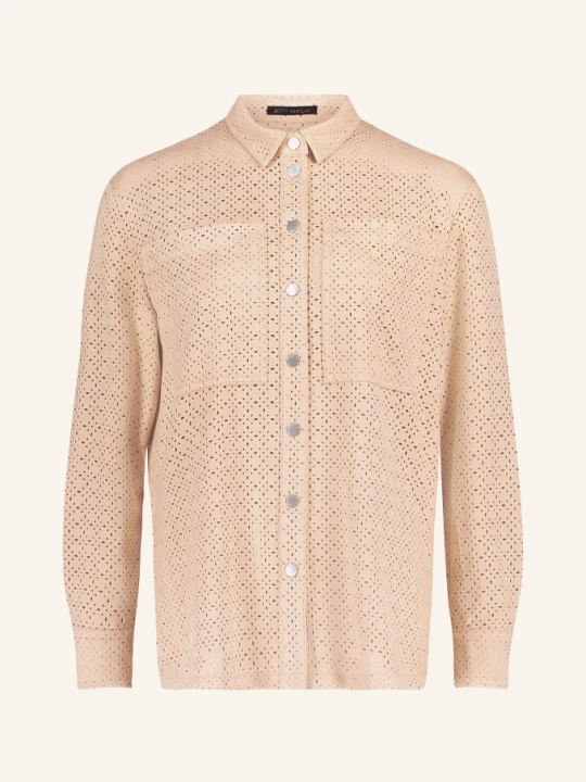 Zdjęcie produktu Betty Barclay Bluzka Koszulowa Imitująca Skórę beige
