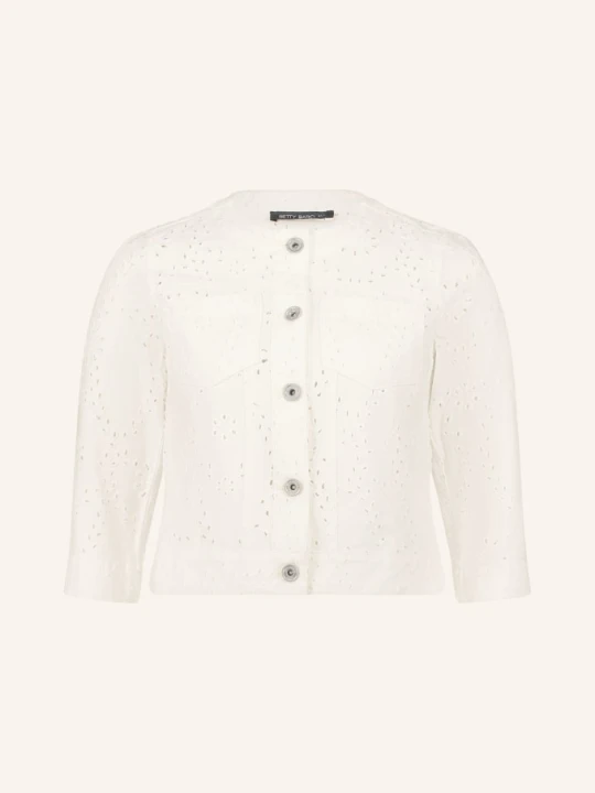 Zdjęcie produktu Betty Barclay Kurtka Dżinsowa Z Rękawami 3/4 weiss 1014 OFFWHITE