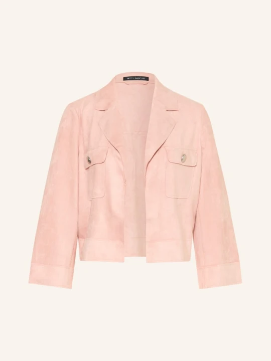 Zdjęcie produktu Betty Barclay Kurtka O Wyglądzie Skóry Z Rękawami 3 / 4 rosa BLADORÓŻOWY
