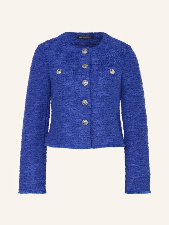 Zdjęcie produktu Betty Barclay Kurtka Z Bouclé Z Błyszczącą Przędzą blau NIEBIESKI