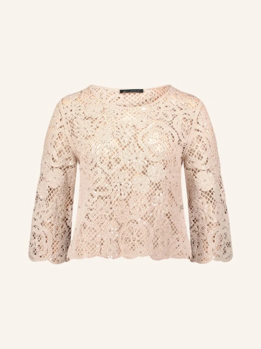 Zdjęcie produktu Betty Barclay Sweter Z Rękawami 3 / 4 I Cekinami beige