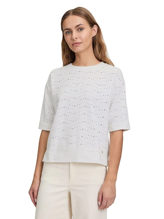 Zdjęcie produktu BETTY & CO Bluzka w kolorze białym rozmiar: 46