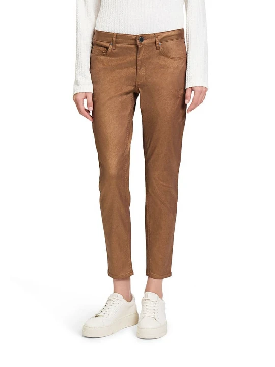 Zdjęcie produktu BETTY & CO Dżinsy - Slim fit - w kolorze karmelowym rozmiar: 38