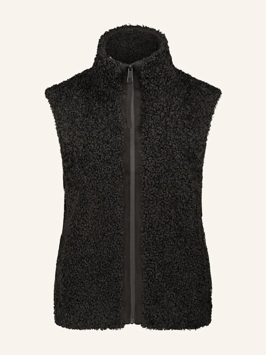 Zdjęcie produktu Betty&Co Kamizelka Z Pluszowego Materiału schwarz Betty & Co CZARNY