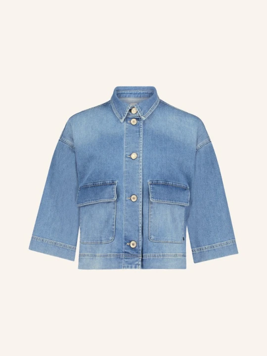 Zdjęcie produktu Betty&Co Kurtka Dżinsowa Z Rękawami 3 / 4 blau Betty & Co 8618 LIGHT BLUE DENIM