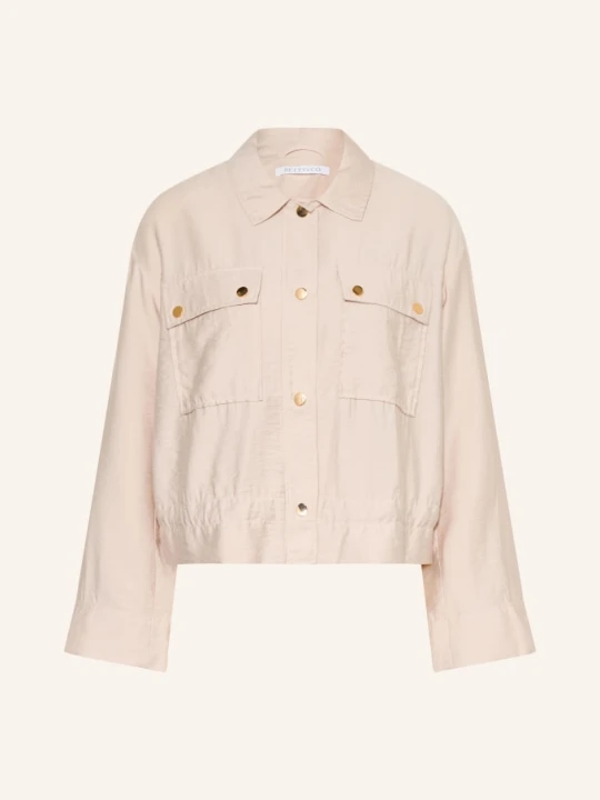 Zdjęcie produktu Betty&Co Kurtka Pudełkowa beige Betty & Co