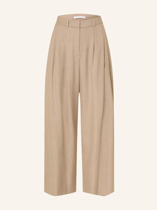 Zdjęcie produktu Betty&Co Spodnie Marlene Z Flaneli beige Betty & Co