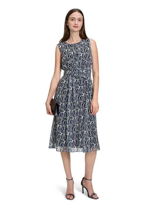Zdjęcie produktu BETTY & CO Sukienka w kolorze granatowym rozmiar: 46