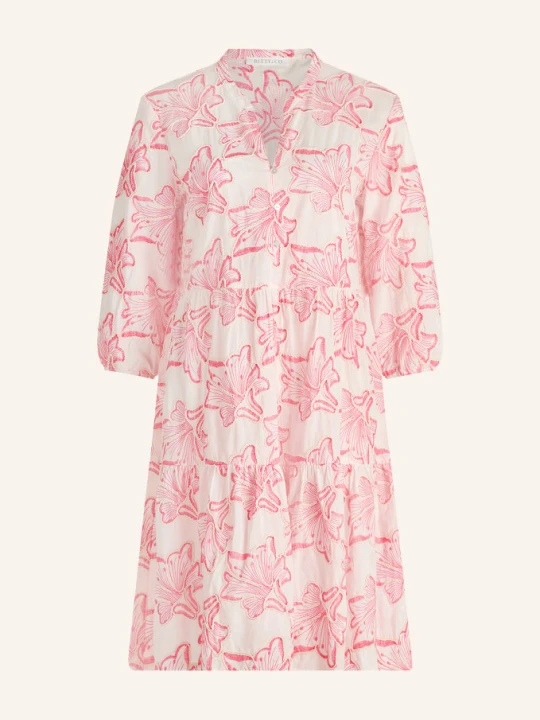 Zdjęcie produktu Betty&Co Sukienka Z Rękawami 3 / 4 pink Betty & Co