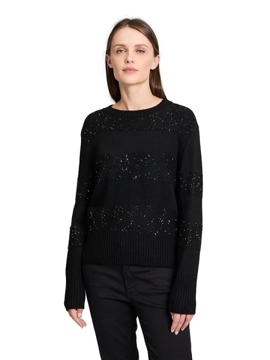 Zdjęcie produktu BETTY & CO Sweter w kolorze czarnym rozmiar: 38