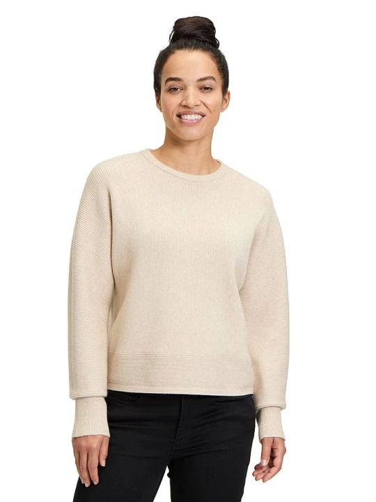 Zdjęcie produktu BETTY & CO Sweter w kolorze kremowym rozmiar: 40