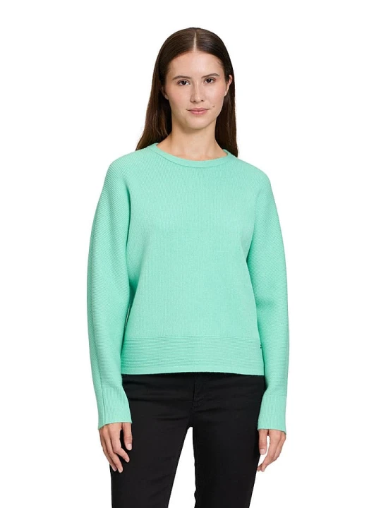Zdjęcie produktu BETTY & CO Sweter w kolorze zielonym rozmiar: 36