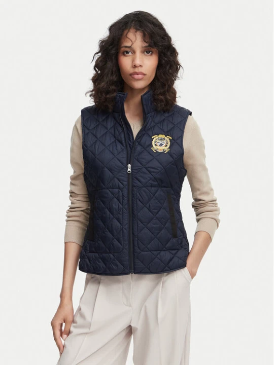 Zdjęcie produktu Beverly Hills Polo Club Bezrękawnik P-SS26W-JK0281-0298 Granatowy Regular Fit