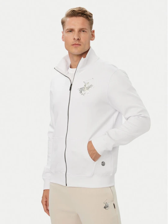 Zdjęcie produktu Beverly Hills Polo Club Bluza M6608T-HR Biały Regular Fit