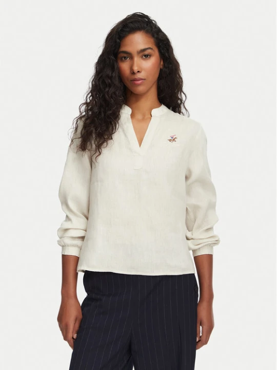 Zdjęcie produktu Beverly Hills Polo Club Bluzka P-SS26W-OLYMPIA Beżowy Regular Fit